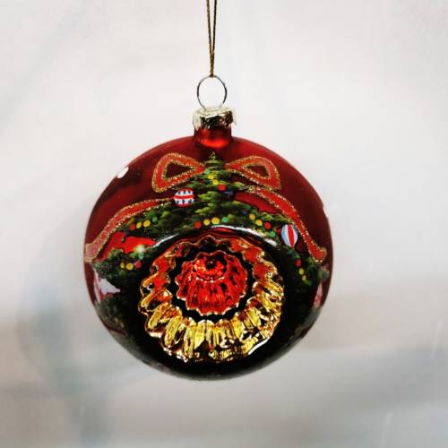 Doiron's - Glass Indented Tree Ornament