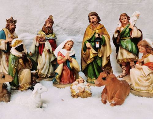 Doiron's Christmas Store -  Multicolour Nativity