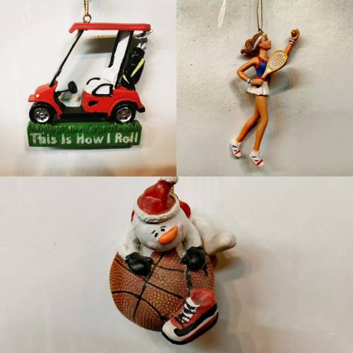 Doiron's - Sport Themed Ornaments