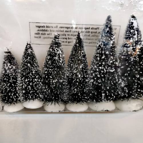 Doiron's Christmas Store -  D56 Frosted Pine Grove Set/6
