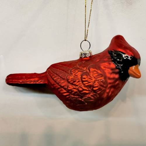 Doiron's - Glass Cardinal Ornament